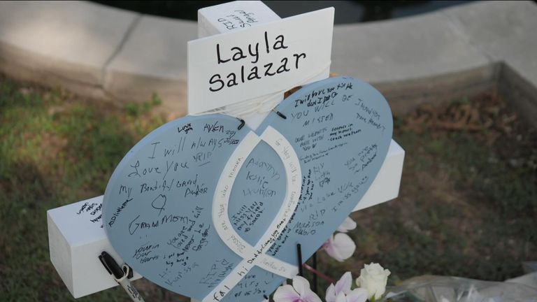Layla Salazar memorial
