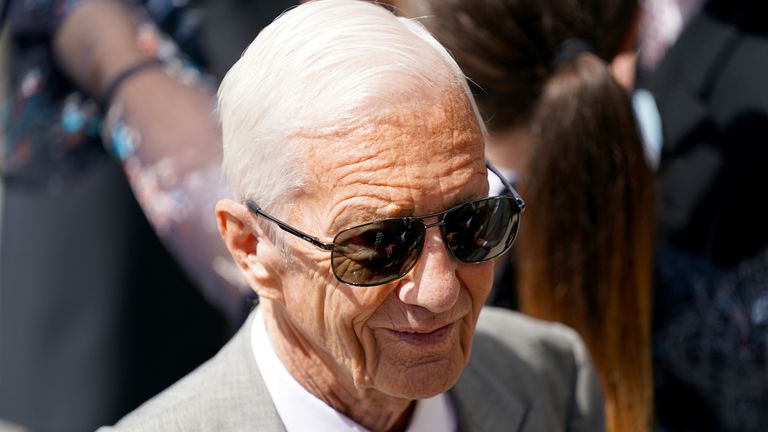 Lester Piggott photographié en 2019