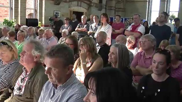 Residents are frustrated and furious at the Home Office announcement that a former RAF base in Linton on-Ouse, North Yorkshire will soon become an asylum reception center for up to 1,500 people.