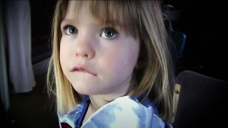 Missing Madeleine McCann