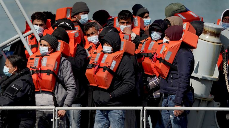 The Home Office said it had begun issuing formal removal notices to migrants. PA file pic.
