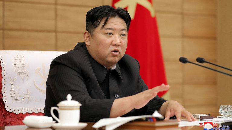 North Korean leader Kim Jong Un