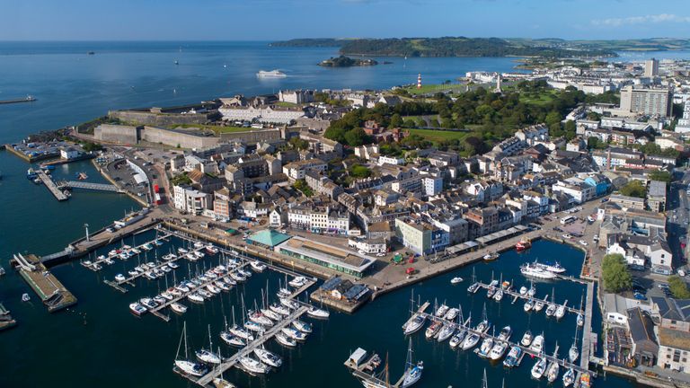 Plymouth harbour