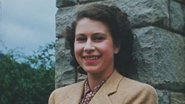 20-year-old Princess Elizabeth enjoying a visit to South Africa in 1947