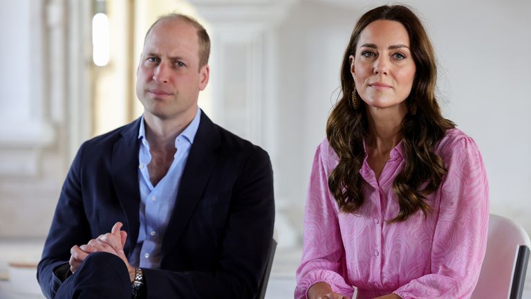 The Duke of Cambridge (L), who visited the Caribbean with the Duchess (R), signalled in a speech that a decision by any country in the region to break away from the monarchy would be supported with "price and respect" by the UK