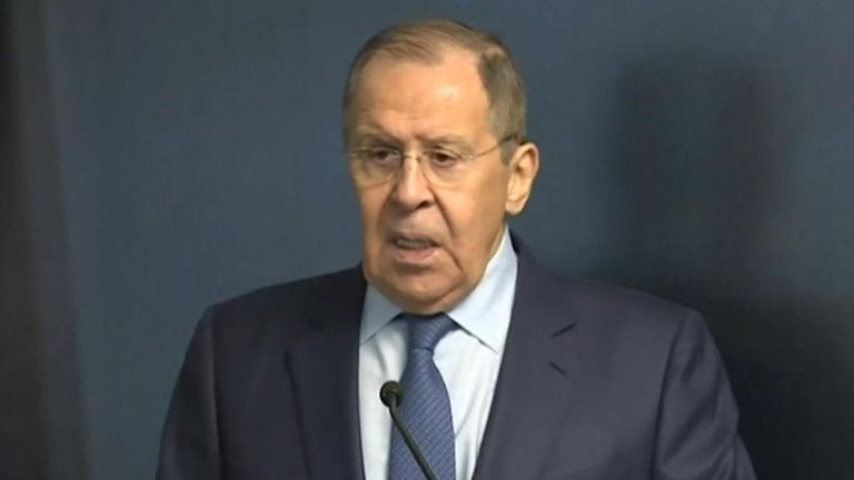 Lavrov claims NATO is &#39;playing the part of global policemen&#39;