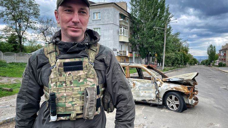 Oleh Hryhorov, Luhansk police chief






