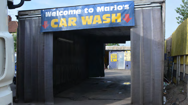 The car wash in Bristol. Pic: NCA