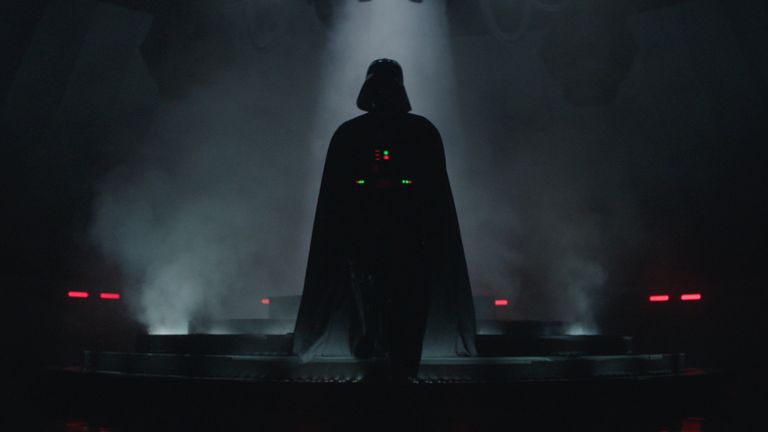 Hayden Christensen is back as Darth Vader. Pic: Lucasfilm