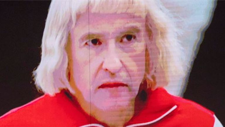 Steve Coogan plays Jimmy Savile in BBC drama The Reckoning. Pic: Ken McKay/ITV/Shutterstock