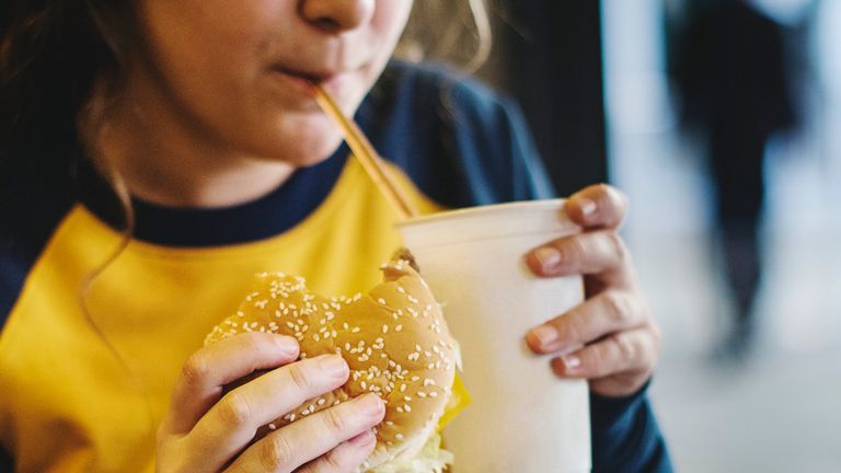 British teenagers are said to have an &#39;unhealthy and unsustainable&#39; diet