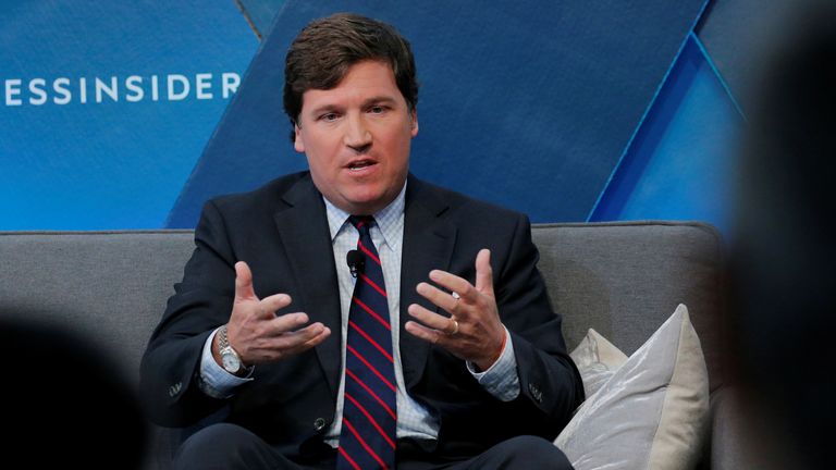 Fox News host Tucker Carlson in 2017