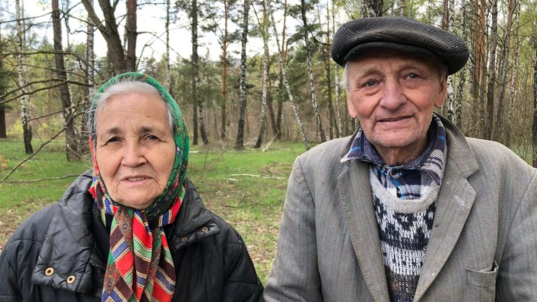 Oleksiy Potiy and his wife Oleksandra