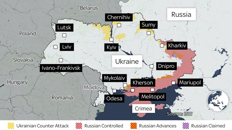 Day 71 in Russia&#39;s war against Ukraine