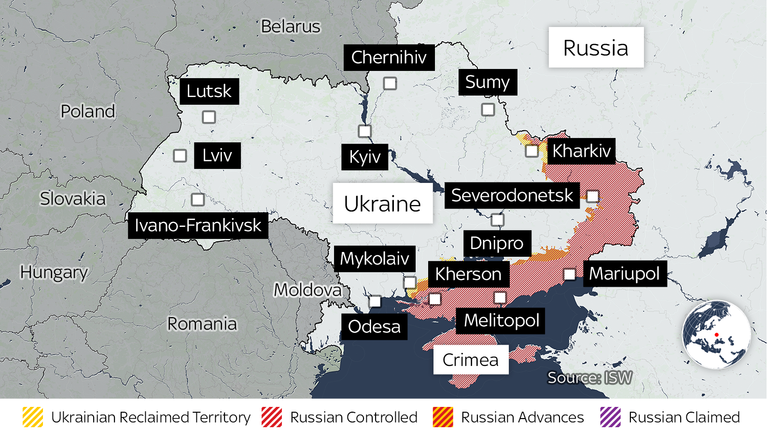 Day 94 of Russia&#39;s invasion of Ukraine