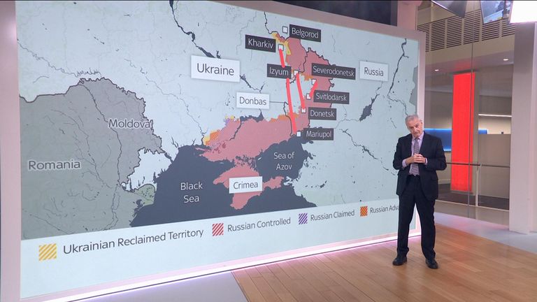 Defence and Security Analyst Professor Michael Clarke has the latest developments on the ground in Ukraine.