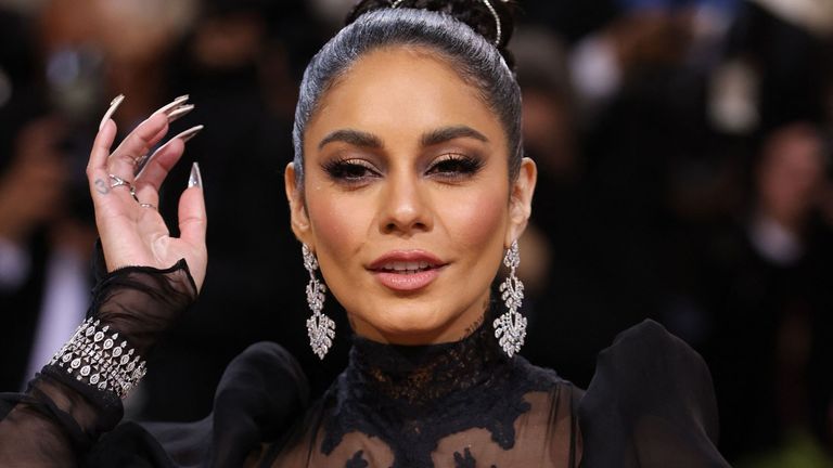 Vanessa Hudgens arrives at the In America: An Anthology of Fashion themed Met Gala at the Metropolitan Museum of Art in New York City, New York, U.S., May 2, 2022. REUTERS/Andrew Kelly