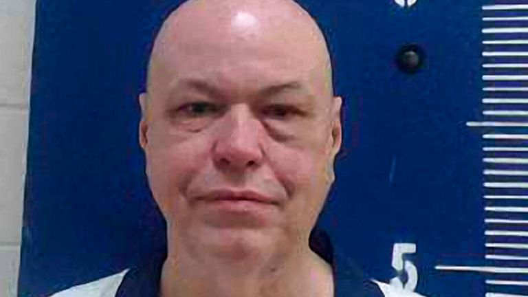 Virgil Presnell Jr&#39;s execution has been paused to give his lawyer more time to present evidence for a new clemency hearing. Pic: AP