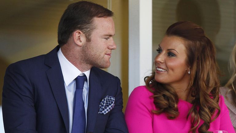 Wayne and Coleen Rooney in August 2017