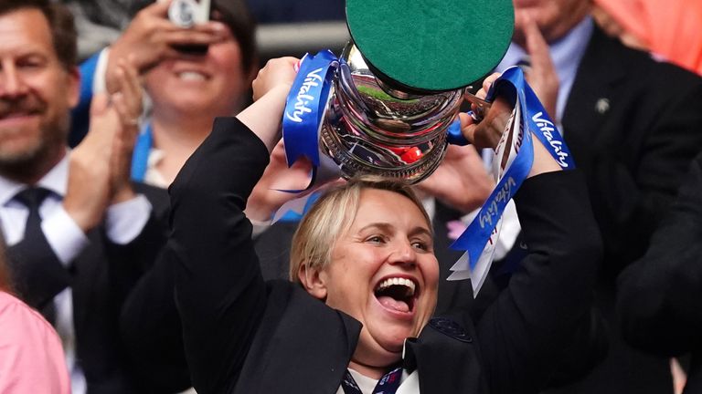Emma Hayes guided Chelsea to yet another FA Cup title