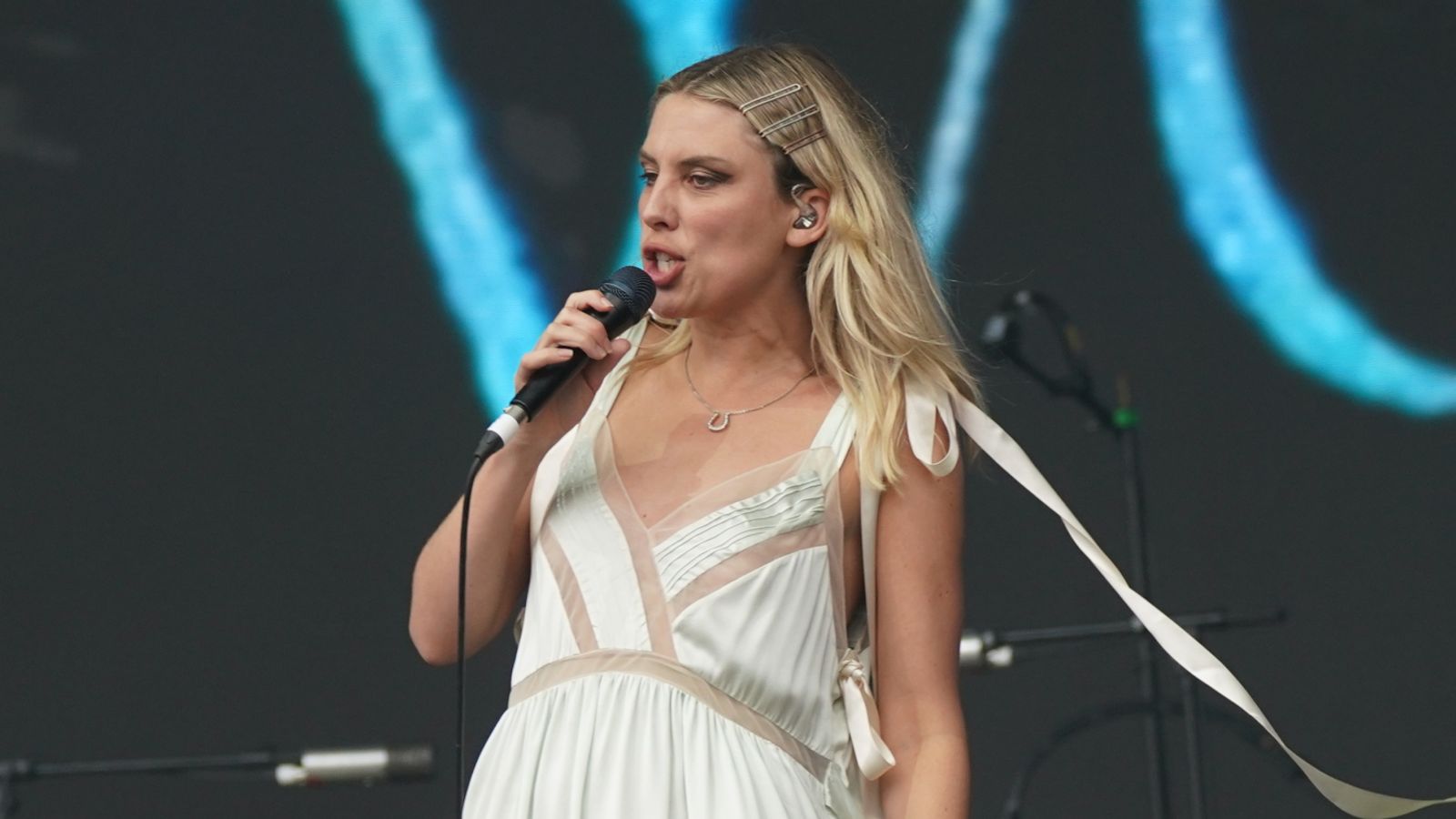 Glastonbury: Wolf Alice play 'incredible' set after race against time saw them ask fans for private jet following LA flight delay