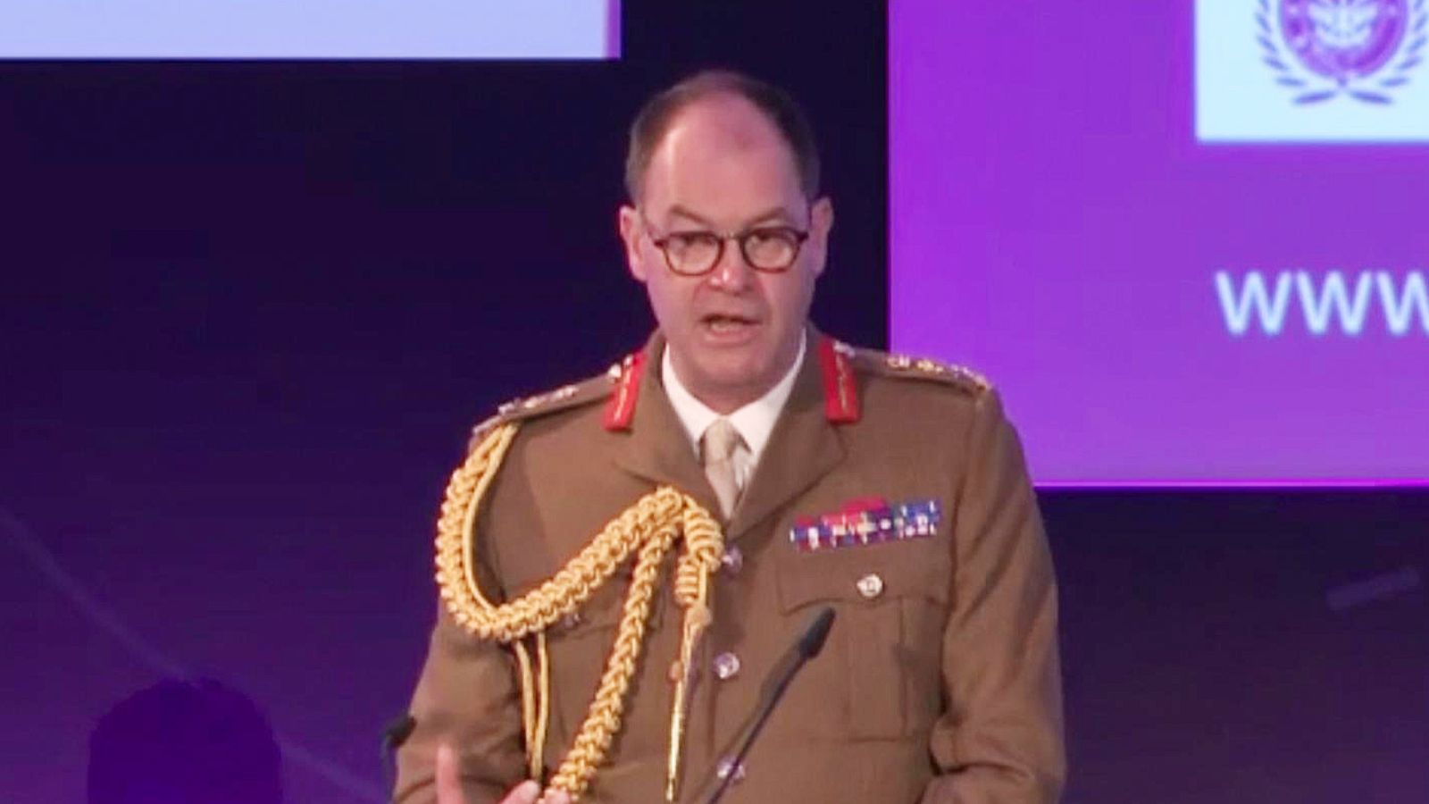 Head of the British army expected to step down next year after unusually short time at the helm