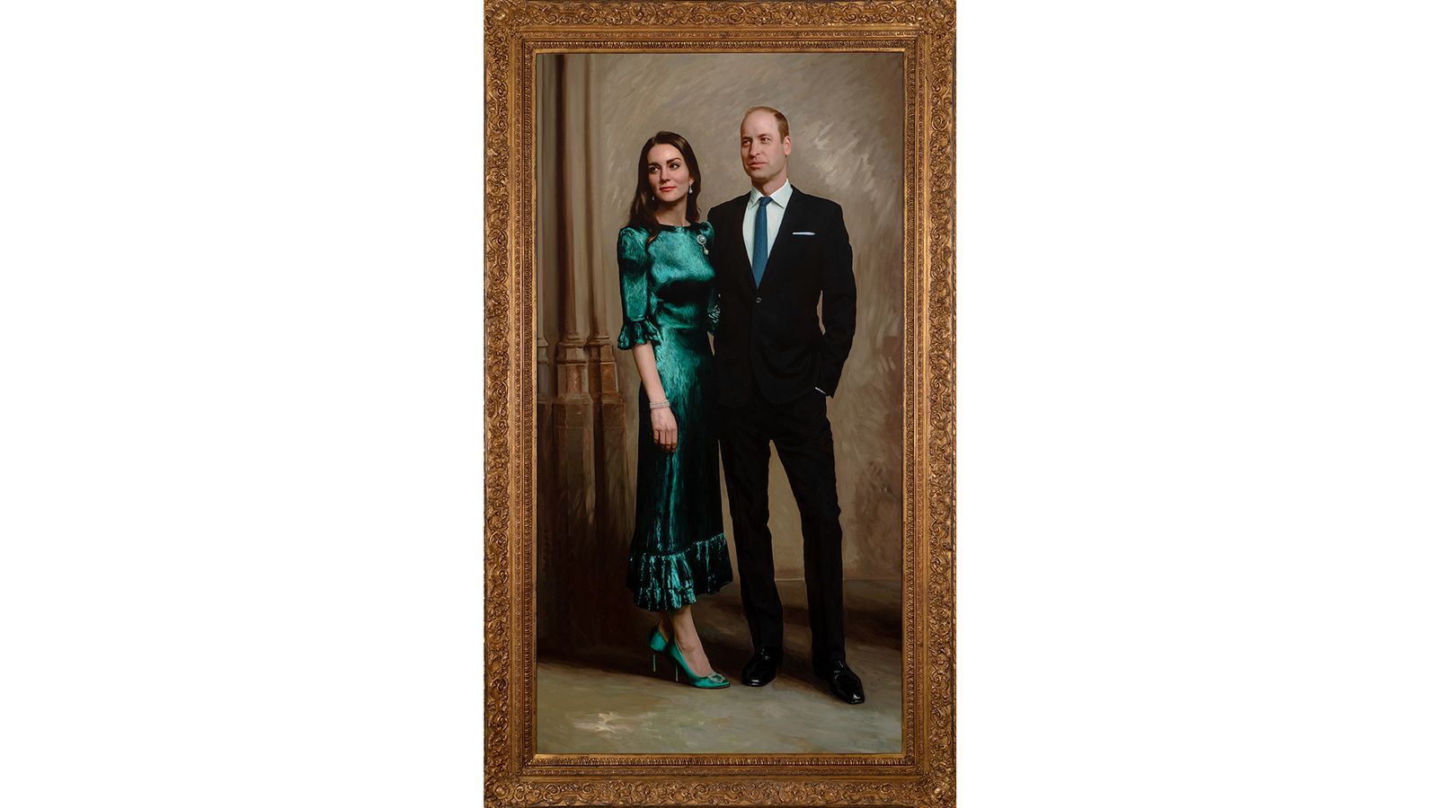 Prince William and Kate's first official joint portrait released | UK ...