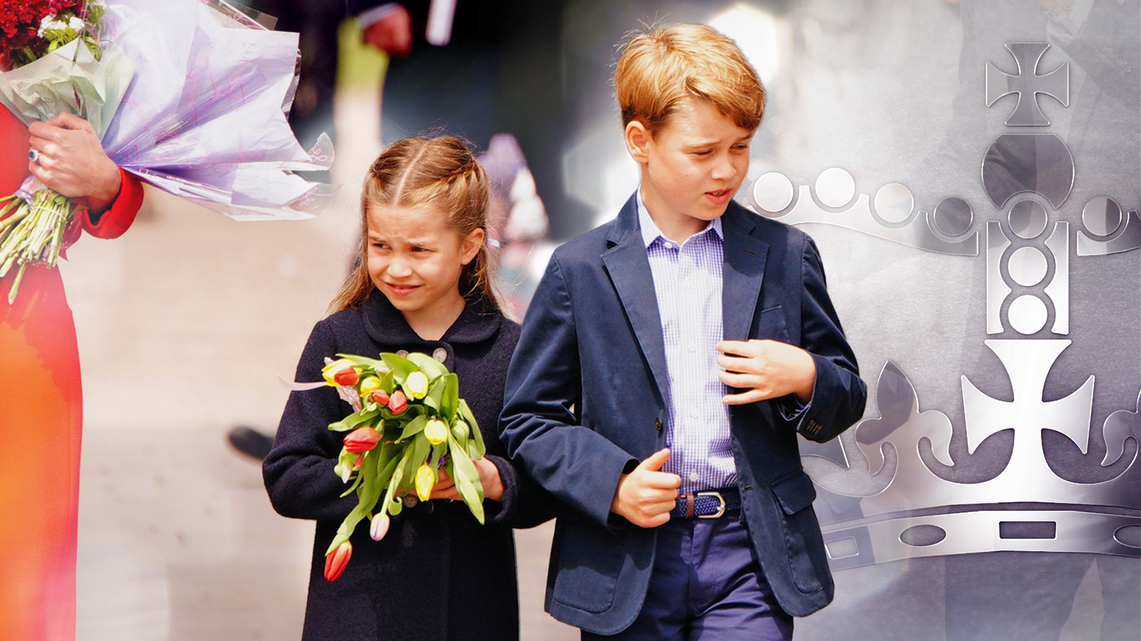 الأمير جورج والأميرة شارلوت يسعدان الجماهير بزيارة مفاجئة إلى كارديف بمناسبة اليوبيل |  أخبار المملكة المتحدة