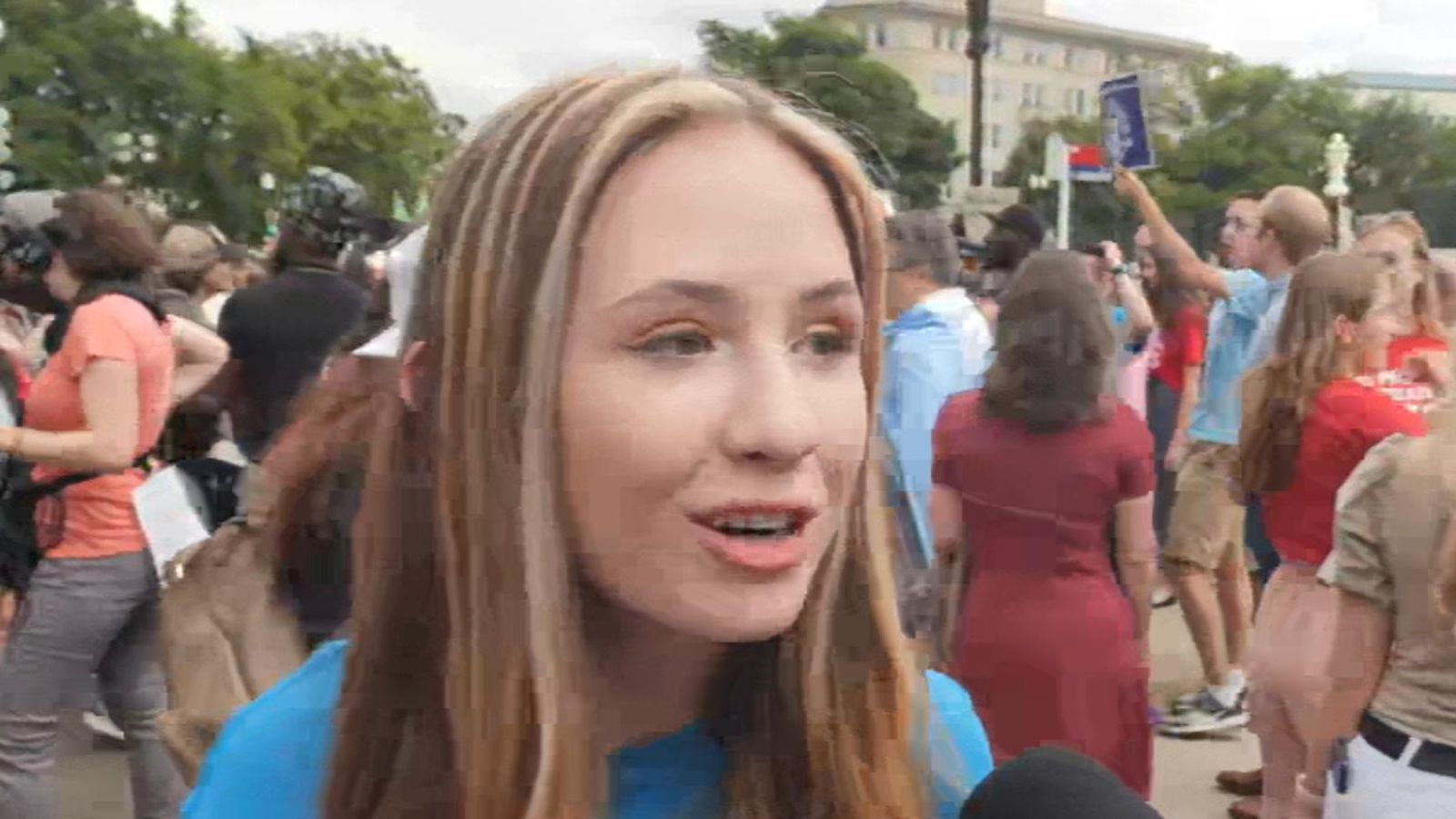 Roe v Wade Prolife campaigners react to decision from US Supreme