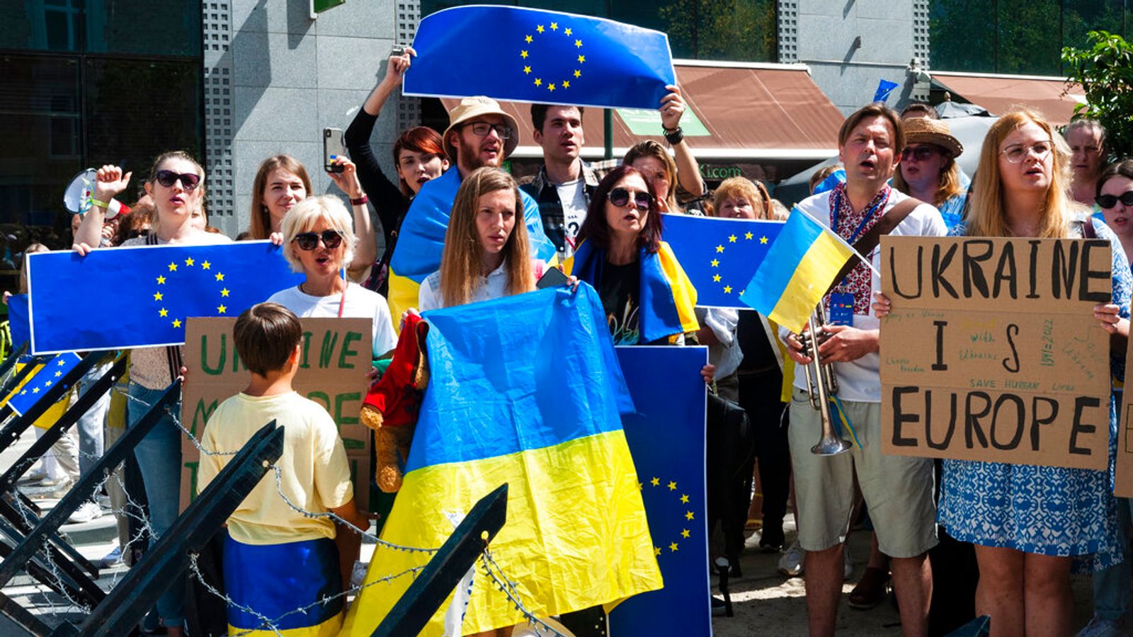 Die Ukraine und Moldawien wurden als Kandidaten für den Beitritt zur Europäischen Union akzeptiert |  Weltnachrichten
