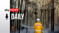 A firefighter manages a controlled burn near Tomerong, Australia, Wednesday, Jan. 8, 2020, in an effort to contain a larger fire nearby. - AP 