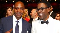 Dave Chappelle, left, and Chris Rock appear backstage at the Oscars on Sunday, Feb. 28, 2016, at the Dolby Theatre in Los Angeles. (Photo by Matt Sayles/Invision/AP)


