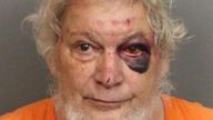 This booking photograph released by the Jefferson County Jail in Birmingham, Ala., shows Robert Findlay Smith, who was charged with capital murder on Friday, June 17, 2022, in a shooting that killed three people at an Alabama church. (Jefferson County Jail via AP)