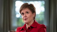 Scotland&#39;s First Minister of Scotland, Nicola Sturgeon, is interviewed, Tuesday, May 17, 2022, in Washington.  