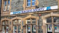A Skipton building society branch in Keswick town centre