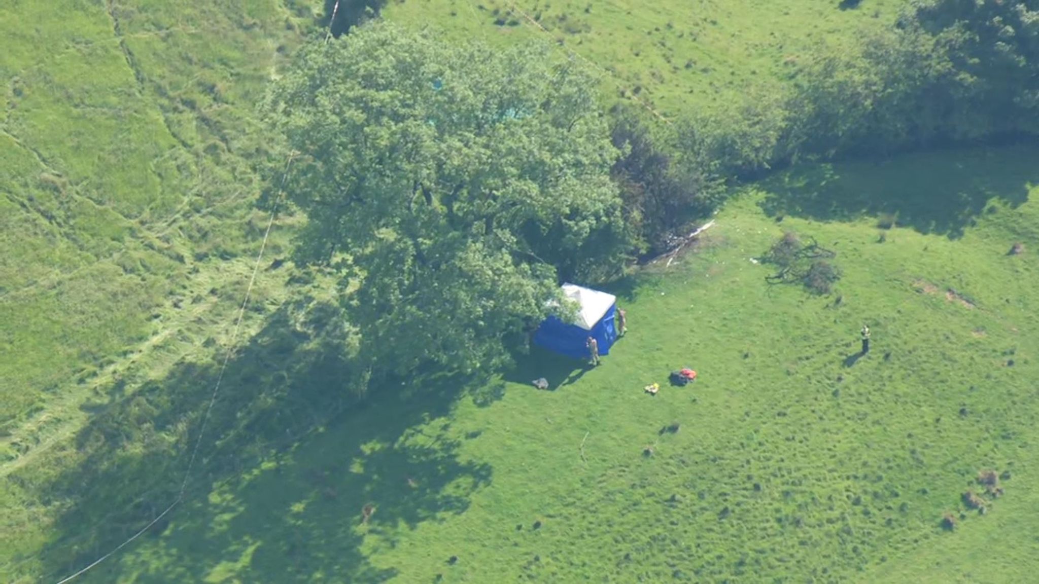 Two killed as helicopter crashes into field in North Yorkshire UK