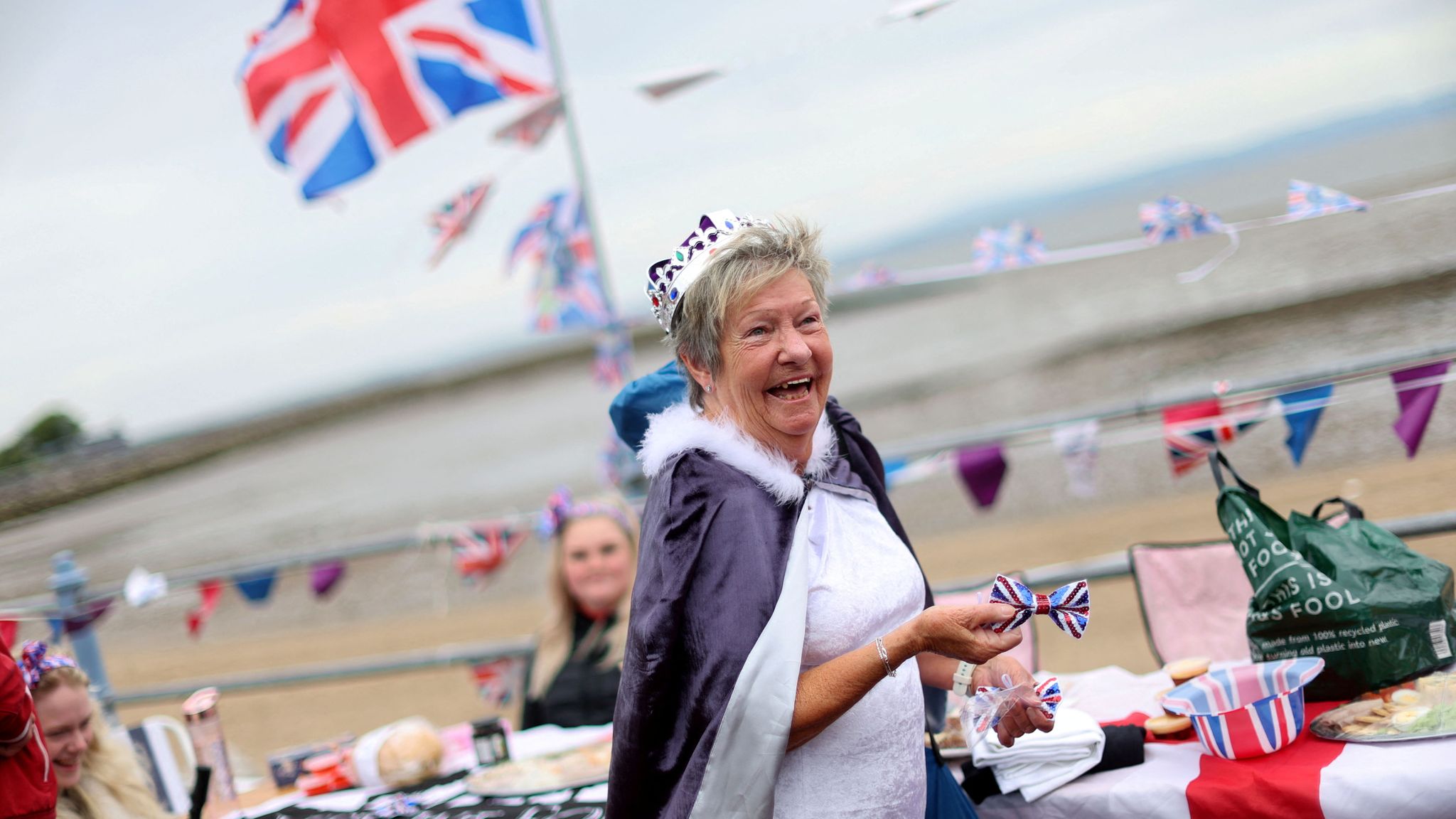 Prince Charles and Camilla at Big Jubilee Lunch as millions across the