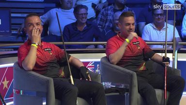 'And it's there!' - Stunning golden break in World Cup of Pool
