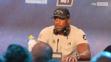 Joshua 'desperate' to regain titles from Usyk