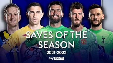 PL Saves of the Season 2021/22