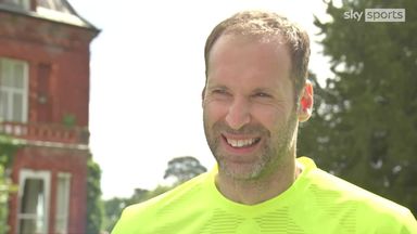 Cech: I'm living on the phone between training!