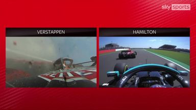 SkyPad: Max and Lewis' 2021 British GP collision revisited