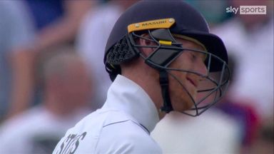 England collapse as Stokes is caught out