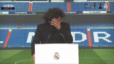 Marcelo breaks down in tears in emotional Real Madrid farewell