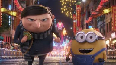 Steve Carell on Minions - The Rise Of Gru: 'It's like waiting for Christmas' | Ents & Arts News | Sky News Steve Carell on Minions - The Rise Of Gru: 'It's like waiting for Christmas' | Ents & Arts News | Sky News