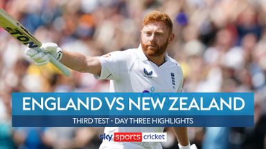 England vs New Zealand | Highlights: Third Test, Day 3