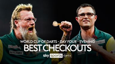 World Cup of Darts: Day four best checkouts