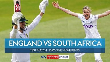 England Women vs South Africa Women | Day 1 Test highlights