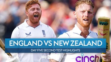 England vs New Zealand | Highlights: Second Test, Day 5, Trent Bridge