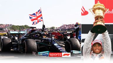 Hamilton's eight record-breaking British GP wins